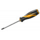 Отвертка крестовая "GRIPro", Phillips №2, 150 мм, силовая TOLSEN TT20125