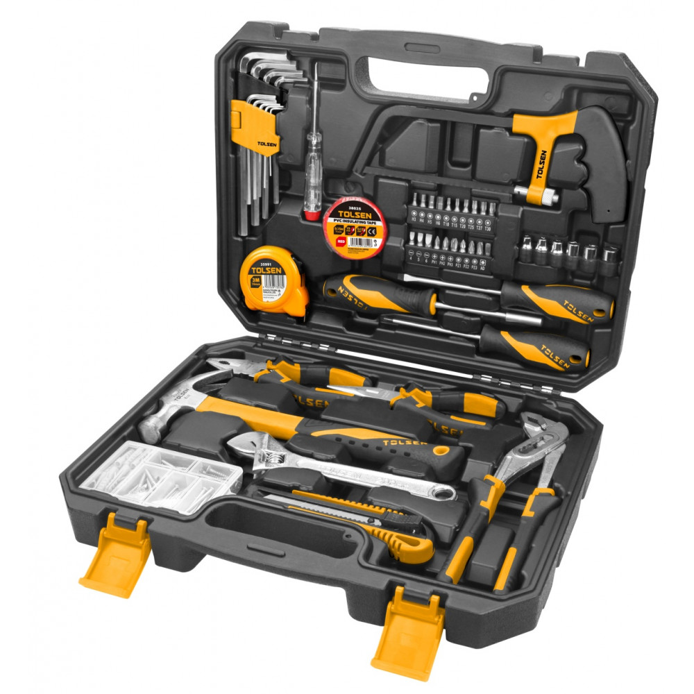 Набор инструментов 119 предметов, универсальный TOLSEN TT85350