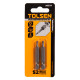 Набор вставок (бит) торцевых 1/4", Hex, 3 мм, 50 мм, 2 предмета TOLSEN TT20333