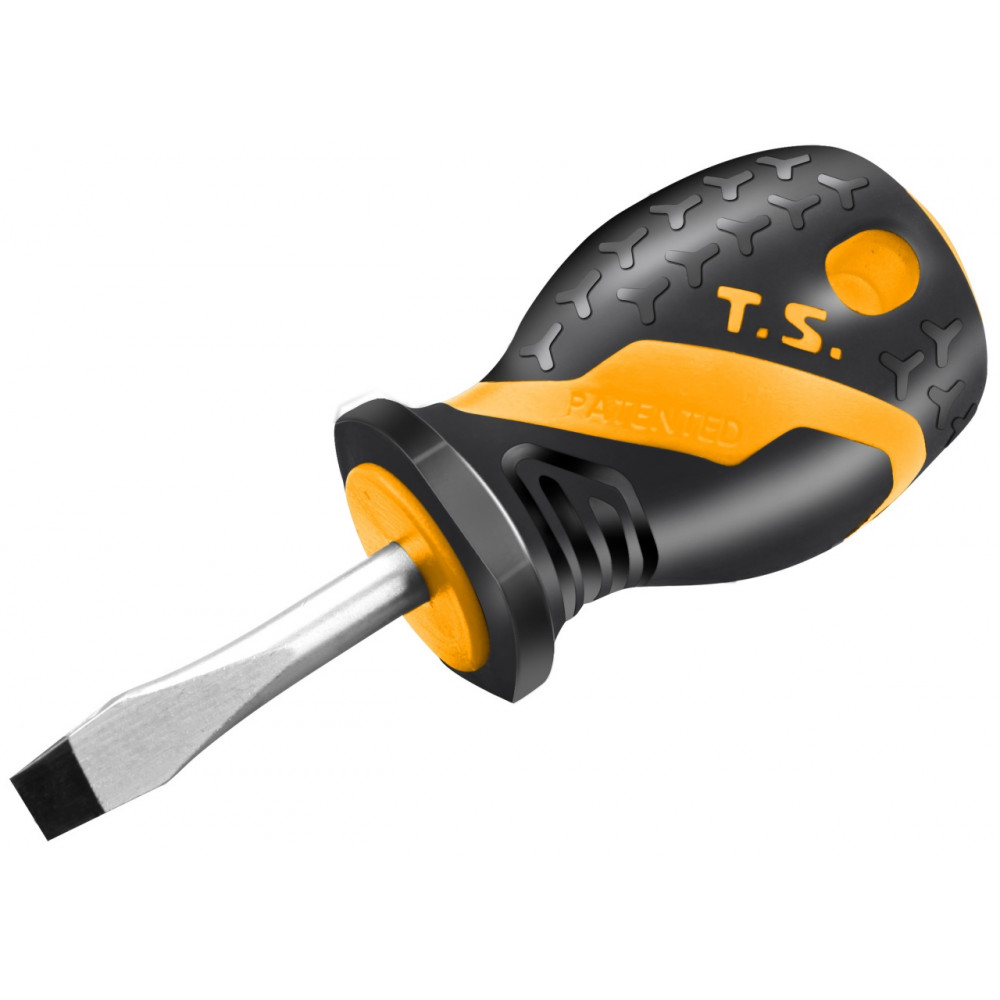 Отвертка шлицевая "GRIPro", Slotted 5,5 мм, 38 мм TOLSEN TT20131