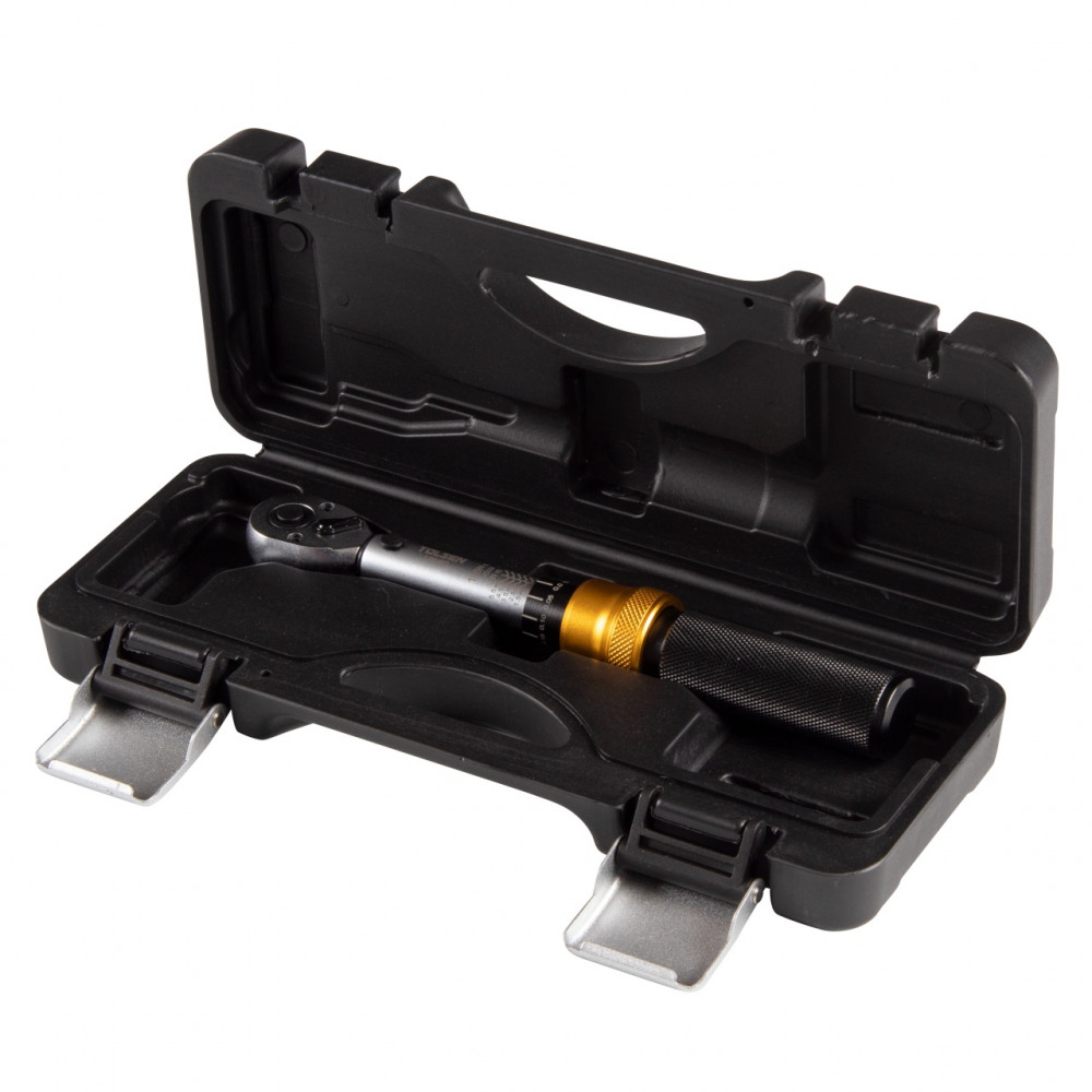 Динамометрический ключ 1/4", 1-6 Нм, для левой и правой резьбы, кейс TOLSEN TT19660