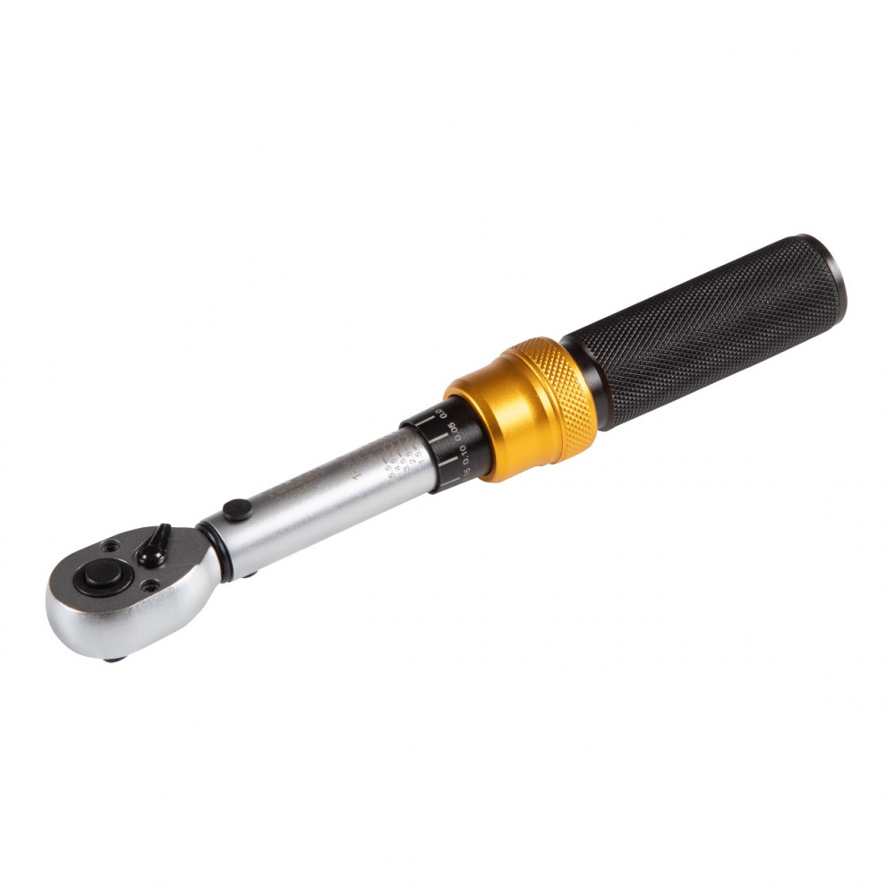 Динамометрический ключ 1/4", 1-6 Нм, для левой и правой резьбы, кейс TOLSEN TT19660