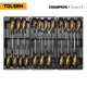 Набор инструментов 239 предметов, "CHAMPION", в черной тележке TOLSEN TT85416